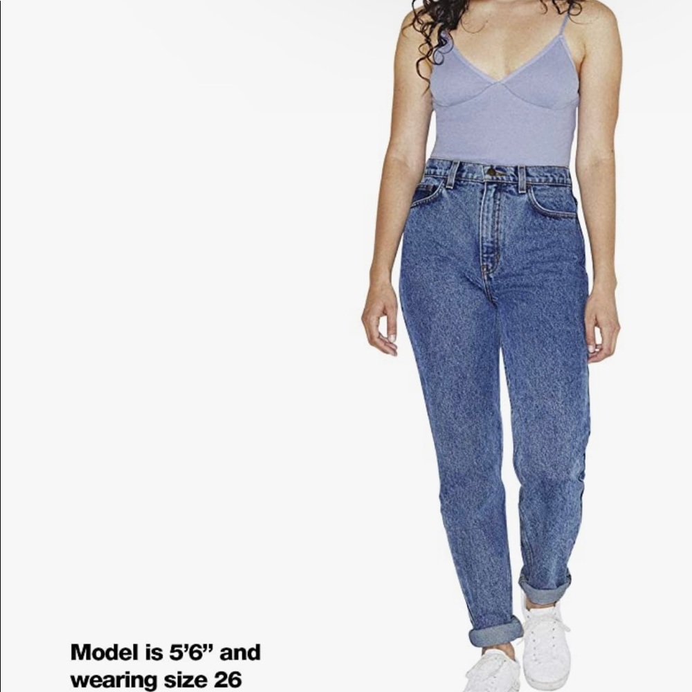 American Apparel Women's High-Waist Jean